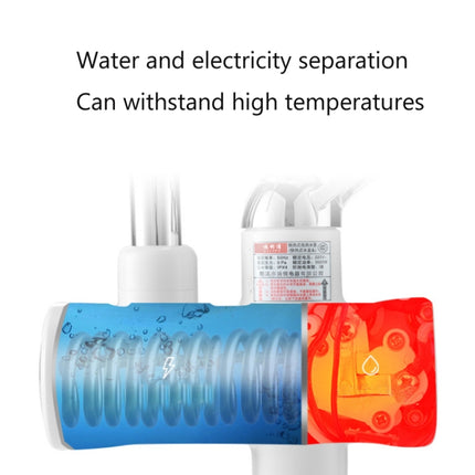 Kitchen Instant Electric Hot Water Faucet Hot & Cold Water Heater EU Plug, Lamp Display Lower Water Inlet, Lamp Display Side Water Inlet, Lamp Display Leakage Protection Lower Water Inlet, Lamp Shows Leakage Protection Side Water Inlet                 ... - DealBuddy