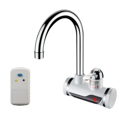 Kitchen Instant Electric Hot Water Faucet Hot & Cold Water Heater EU Plug, Lamp Display Lower Water Inlet, Lamp Display Side Water Inlet, Lamp Display Leakage Protection Lower Water Inlet, Lamp Shows Leakage Protection Side Water Inlet                 ... - DealBuddy