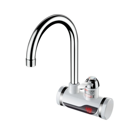 Kitchen Instant Electric Hot Water Faucet Hot & Cold Water Heater EU Plug, Lamp Display Lower Water Inlet, Lamp Display Side Water Inlet, Lamp Display Leakage Protection Lower Water Inlet, Lamp Shows Leakage Protection Side Water Inlet                 ... - DealBuddy