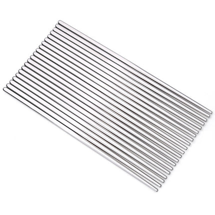 1 Pairs 304 Stainless Steel Chopsticks Non-Slip Tableware Adult Chopsticks