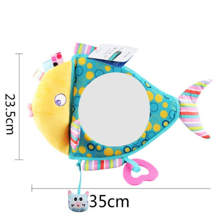 Baby Car Seat Reverse Car Rearview Mirror Pendant Plush Toy