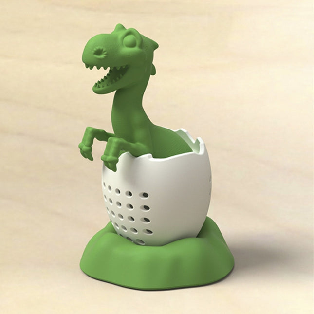 Dinosaur Baby Silicone Tea Strainer