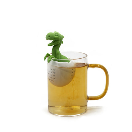 Dinosaur Baby Silicone Tea Strainer