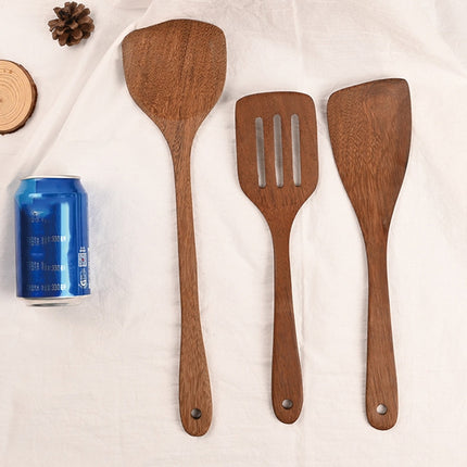 Long Handle Unpainted Chicken Wings Wooden Spatula Kitchen Utensils