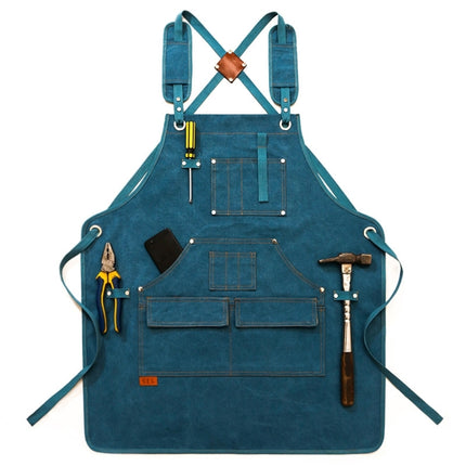 Canvas Apron Barber Roasting Cafe Gardening Woodworking Men And Women Work Clothes