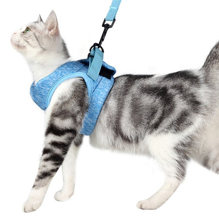 Cat Leash Pet Chest Harness Leash, S - DealBuddy