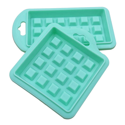 5 in 1 Food Grade Silicone Waffle Mold Kitchen Cake Set Baking Supplies, Red, Green, Beige, Pink - DealBuddy