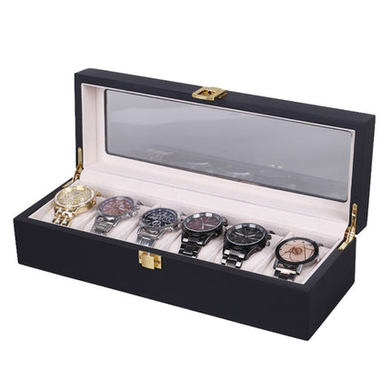Wooden Baking Paint Watch Box Jewelry Storage Display Box
