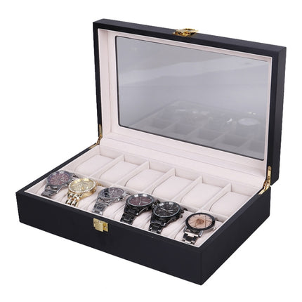 Wooden Baking Paint Watch Box Jewelry Storage Display Box