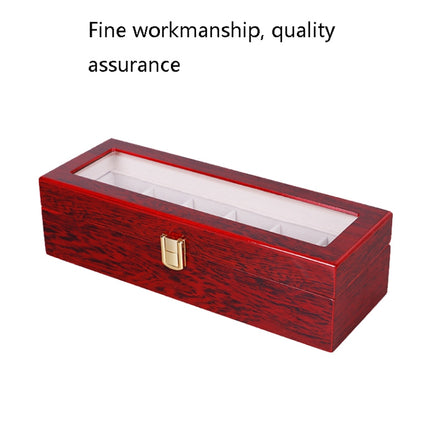 Wooden Baking Paint Watch Box Jewelry Storage Display Box