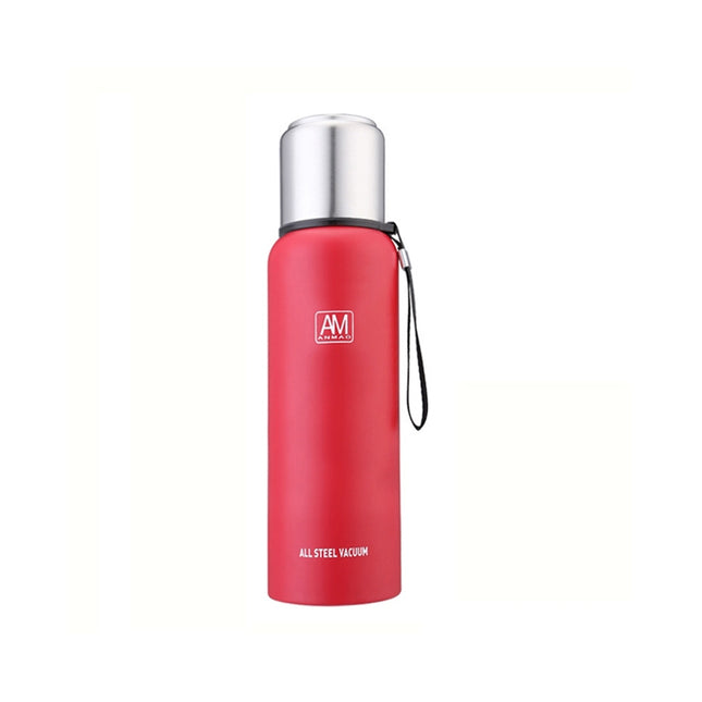 304 Stainless Steel Insulated Mug Large Capacity Sports Water Cup Outdoor Travel Pot, 500ml, 750ml, 1000ml, 1500ml - DealBuddy