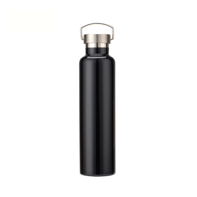 304 Vacuum Stainless Steel Vacuum Flask Double-Layer Large-Capacity Outdoor Water Bottle Mountaineering Sports Bottle - DealBuddy