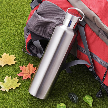 304 Vacuum Stainless Steel Vacuum Flask Double-Layer Large-Capacity Outdoor Water Bottle Mountaineering Sports Bottle - DealBuddy