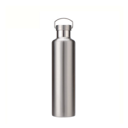304 Vacuum Stainless Steel Vacuum Flask Double-Layer Large-Capacity Outdoor Water Bottle Mountaineering Sports Bottle - DealBuddy