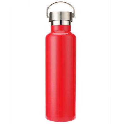 304 Vacuum Stainless Steel Vacuum Flask Double-Layer Large-Capacity Outdoor Water Bottle Mountaineering Sports Bottle - DealBuddy