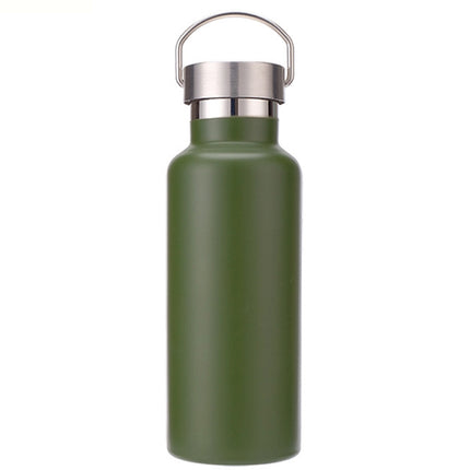 304 Vacuum Stainless Steel Vacuum Flask Double-Layer Large-Capacity Outdoor Water Bottle Mountaineering Sports Bottle - DealBuddy