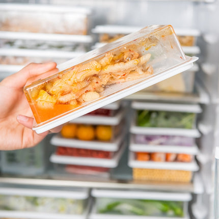 Refrigerator Storage Fresh-Keeping Box Kitchen Can Be Stacked With Frozen Fruit Sealed Box