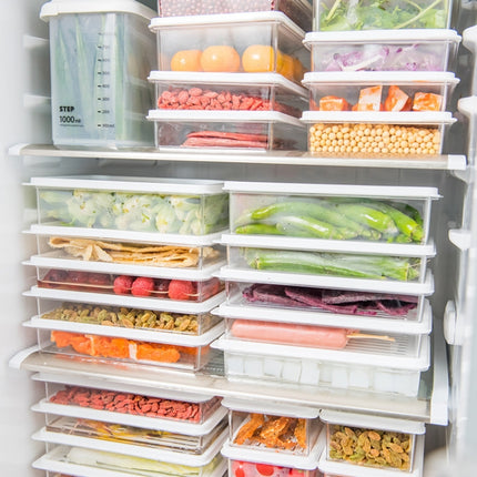 Refrigerator Storage Fresh-Keeping Box Kitchen Can Be Stacked With Frozen Fruit Sealed Box, Small, Medium, Large - DealBuddy