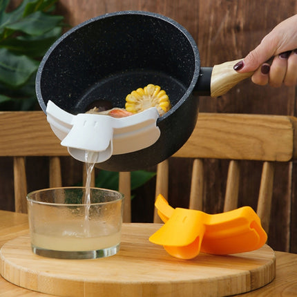 5 PCS Spill-Proof Kitchenware Pots And Pans Edge Deflector Duckbill Liquid Deflector Spout Pouring Device, Pots And Pans Edge Deflector - DealBuddy