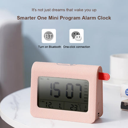 ZKLiLi Lazy Snooze Applet Alarm Clock Bedside Bluetooth Multifunctional Silent Digital Alarm Clock