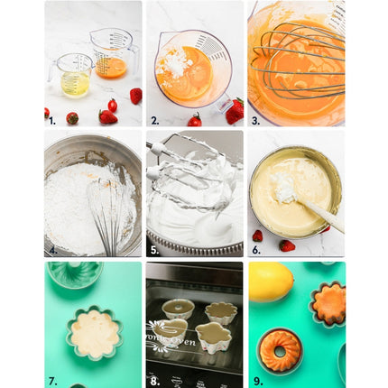 Creative DIY Silicone Cake Cup Muffin Cup Baking Mold,Style: Bear  (Macron Pink), Flower-shaped  (Macron Green), Flower-shaped (Macron Pink), Flower-shaped  (Candy Color), Hollow  (Macron Cyan), Hollow  (Macron Pink), Hollow  (Candy Color)             ... - DealBuddy