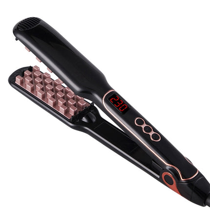 Multi-functional Long & Short Hair Styling Iron Ceramic Tourmaline Volumizing Hair Iron - DealBuddy
