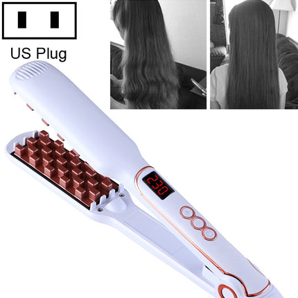 Multi-functional Long & Short Hair Styling Iron Ceramic Tourmaline Volumizing Hair Iron - DealBuddy