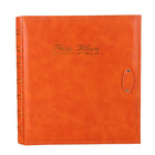 6 inch 500 Sheets Interstitial PP Album PU Leather Retro Bronzing Cover Photo Album