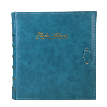 6 inch 500 Sheets Interstitial PP Album PU Leather Retro Bronzing Cover Photo Album