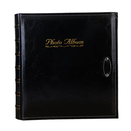 6 inch 500 Sheets Interstitial PP Album PU Leather Retro Bronzing Cover Photo Album