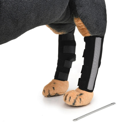 Pet Knee Pads Dog Leg Guards Pet Protective Gear Surgery Injury Sheath, L, S, M - DealBuddy