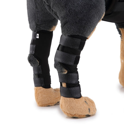 Pet Knee Pads Dog Leg Guards Pet Protective Gear Surgery Injury Sheath, L, S, M - DealBuddy