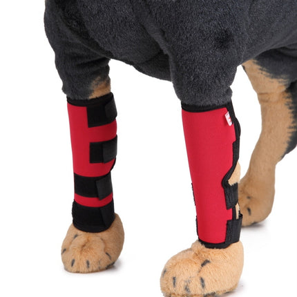 Pet Knee Pads Dog Leg Guards Pet Protective Gear Surgery Injury Sheath, L, S, M - DealBuddy