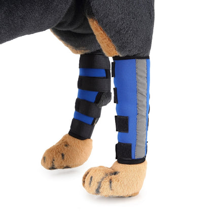 Pet Knee Pads Dog Leg Guards Pet Protective Gear Surgery Injury Sheath, L, S, M - DealBuddy