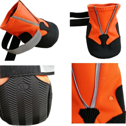 Wear-Resistant Non-Slip & Waterproof Pet Shoe Covers Medium And Large Dog Shoes, S Lake Blue, M Lake Blue, L Lake Blue, XL Lake Blue, XXL Lake Blue, S Orange, M Orange, L Orange, XL Orange, XXL Orange - DealBuddy