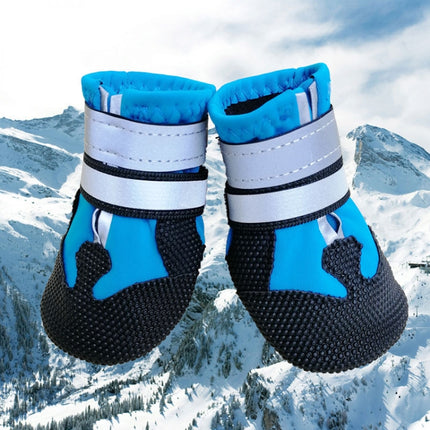 Wear-Resistant Non-Slip & Waterproof Pet Shoe Covers Medium And Large Dog Shoes, S Lake Blue, M Lake Blue, L Lake Blue, XL Lake Blue, XXL Lake Blue, S Orange, M Orange, L Orange, XL Orange, XXL Orange - DealBuddy