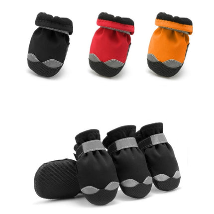 Pet Waterproof Non-Slip Wear-Resistant Snow Boots Four Seasons Dog Shoes, 1, 2, 3, 4, 5, 6, 7, 8 - DealBuddy
