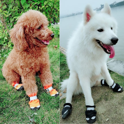 Pet Waterproof Non-Slip Wear-Resistant Snow Boots Four Seasons Dog Shoes, 1, 2, 3, 4, 5, 6, 7, 8 - DealBuddy