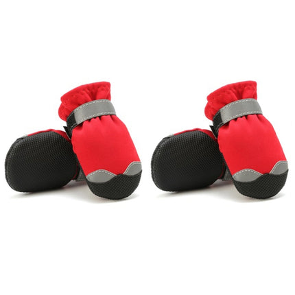 Pet Waterproof Non-Slip Wear-Resistant Snow Boots Four Seasons Dog Shoes, 1, 2, 3, 4, 5, 6, 7, 8 - DealBuddy