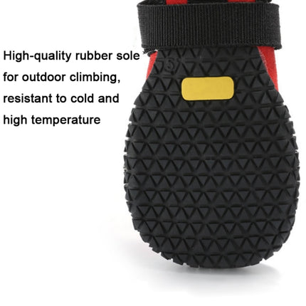 HCPET Non-Slip Wear-Resistant Pet Shoes Four Seasons Breathable Dog Shoes, 1, 2, 3, 4, 5, 6, 7, 8 - DealBuddy