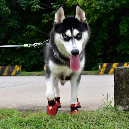 HCPET Non-Slip Wear-Resistant Pet Shoes Four Seasons Breathable Dog Shoes, 1, 2, 3, 4, 5, 6, 7, 8 - DealBuddy