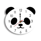 Cartoon Wall Clock Acrylic Clock Panda Simple Home Wall Clock