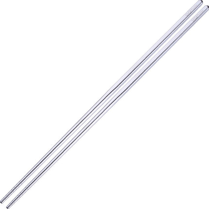 1 Pair Extended Chopsticks Stainless Steel Non-Slip Anti-Scalding Long Chopsticks Noodle Chopsticks Hot Pot Chopsticks
