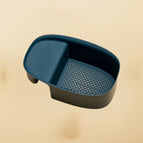 Saddle Food Basket / Quiet Blue