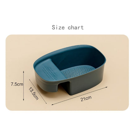 2 PCS Saddle Food Waste Drain Basket