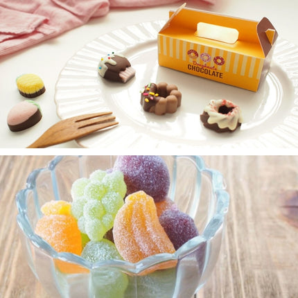 Silicone Cake Mold 25 Grid Fudge Hard Candy Silicone Biscuit Mold, Fruit, Donuts - DealBuddy