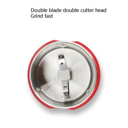 Electric Small Grinder Household Seasoning Miscellaneous Grains Chinese Medicine Coffee Grinder, 220V EU Plug (White), 220V EU Plug (Black), 220V UK Plug (White), 220V UK Plug (Black), 110V US Plug (White), 110V US Plug (Black) - DealBuddy