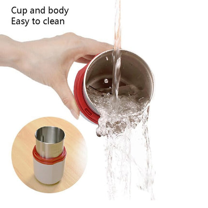 Electric Small Grinder Household Seasoning Miscellaneous Grains Chinese Medicine Coffee Grinder, 220V EU Plug (White), 220V EU Plug (Black), 220V UK Plug (White), 220V UK Plug (Black), 110V US Plug (White), 110V US Plug (Black) - DealBuddy