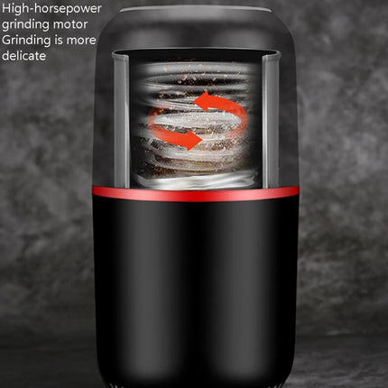 Electric Small Grinder Household Seasoning Miscellaneous Grains Chinese Medicine Coffee Grinder, 220V EU Plug (White), 220V EU Plug (Black), 220V UK Plug (White), 220V UK Plug (Black), 110V US Plug (White), 110V US Plug (Black) - DealBuddy