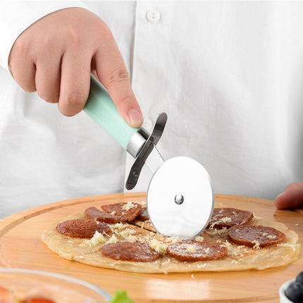 9 in 1 Plastic Handle Stainless Steel Kitchen Utensils Household Gadget Set, Cyan, Black - DealBuddy